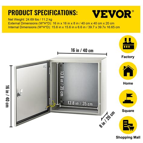 16 x 16 inground electrical box|16x16x8 electrical box.